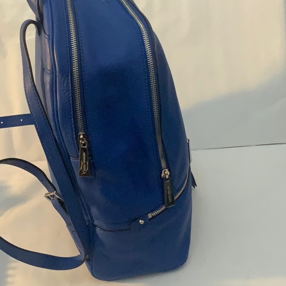 Michael Kors-EUC-Rhea pebbled leather backpack Approx. 14”x12.5”5”-Retail 358 - Picture 4 of 9